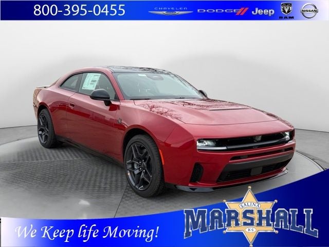 2026 Dodge Charger CHARGER SCAT PACK 2-DOOR AWD in Redeye Exterior Paint — front three-quarter view